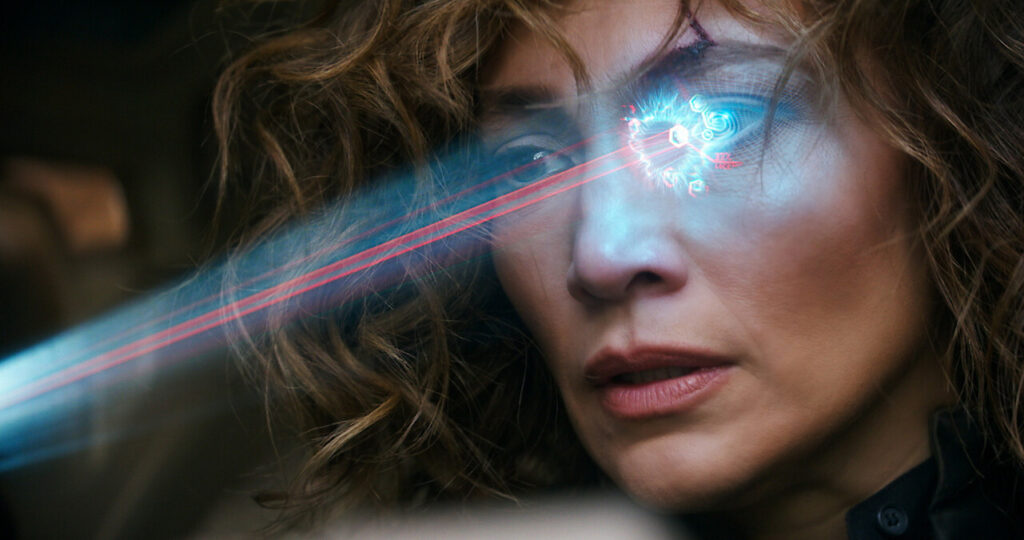 Jennifer Lopez as Atlas Shepherd in Atlas