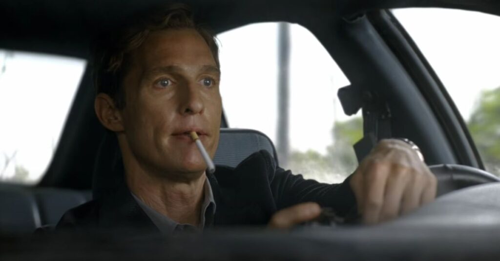 Matthew McConaughey in True Detective