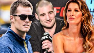 “He handled that like a f*cking woman”: Sean Strickland Had a Crude Response For Tom Brady and Jokes About Ex-wife Gisele Bundchen
