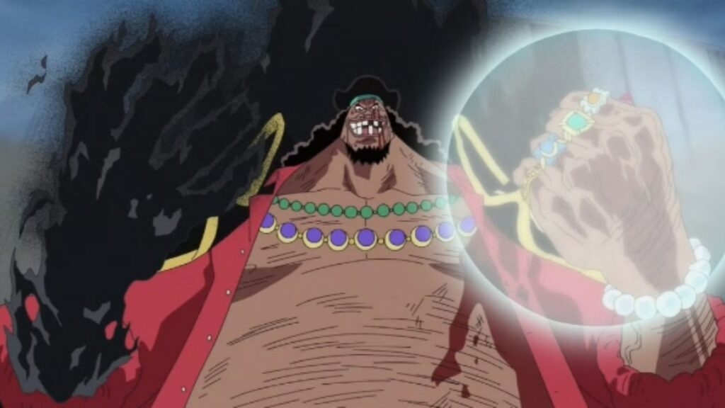 Blackbeard from the Blackbeard Pirates | One Piece (Toei Animation)