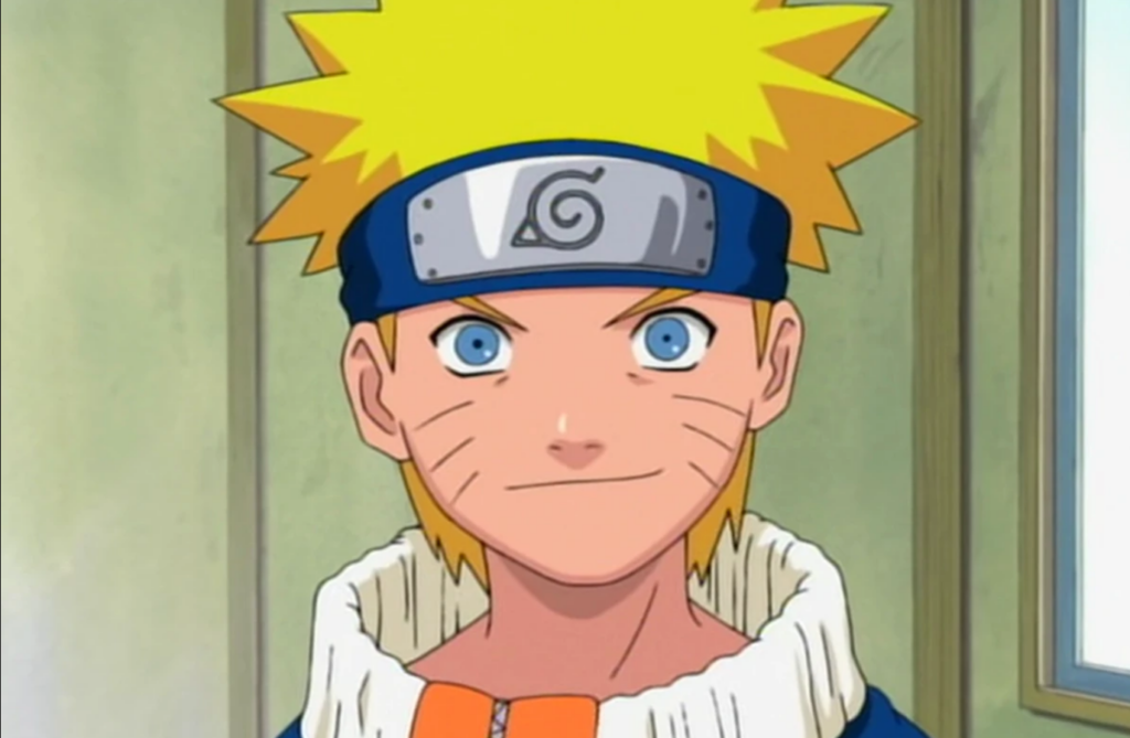 Naruto smiling