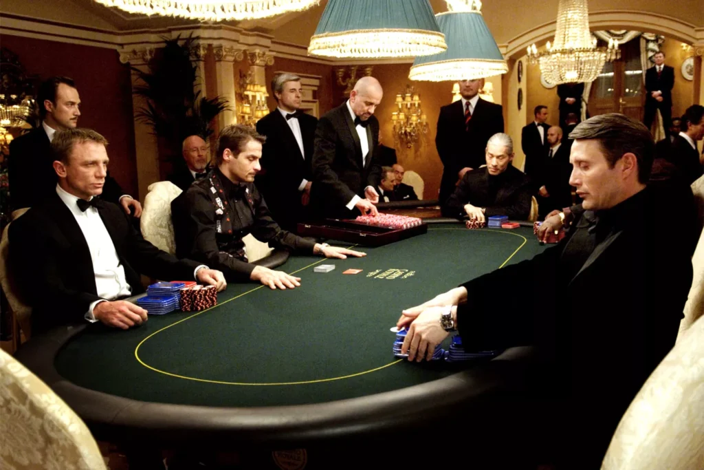mads mikkelsen and daniel craig in casino royale