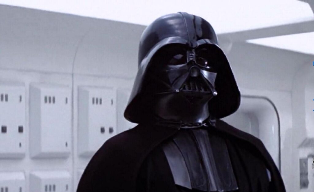 James Earl Jones as Darth Vader in Star Wars: Episode IV - A New Hope