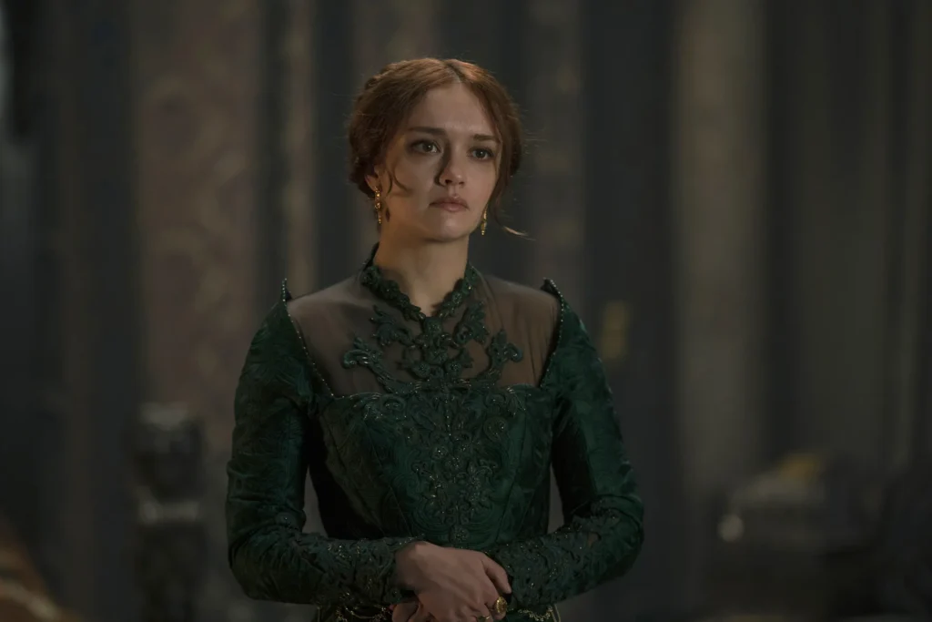 Olivia Cooke in a still from House of the Dragon