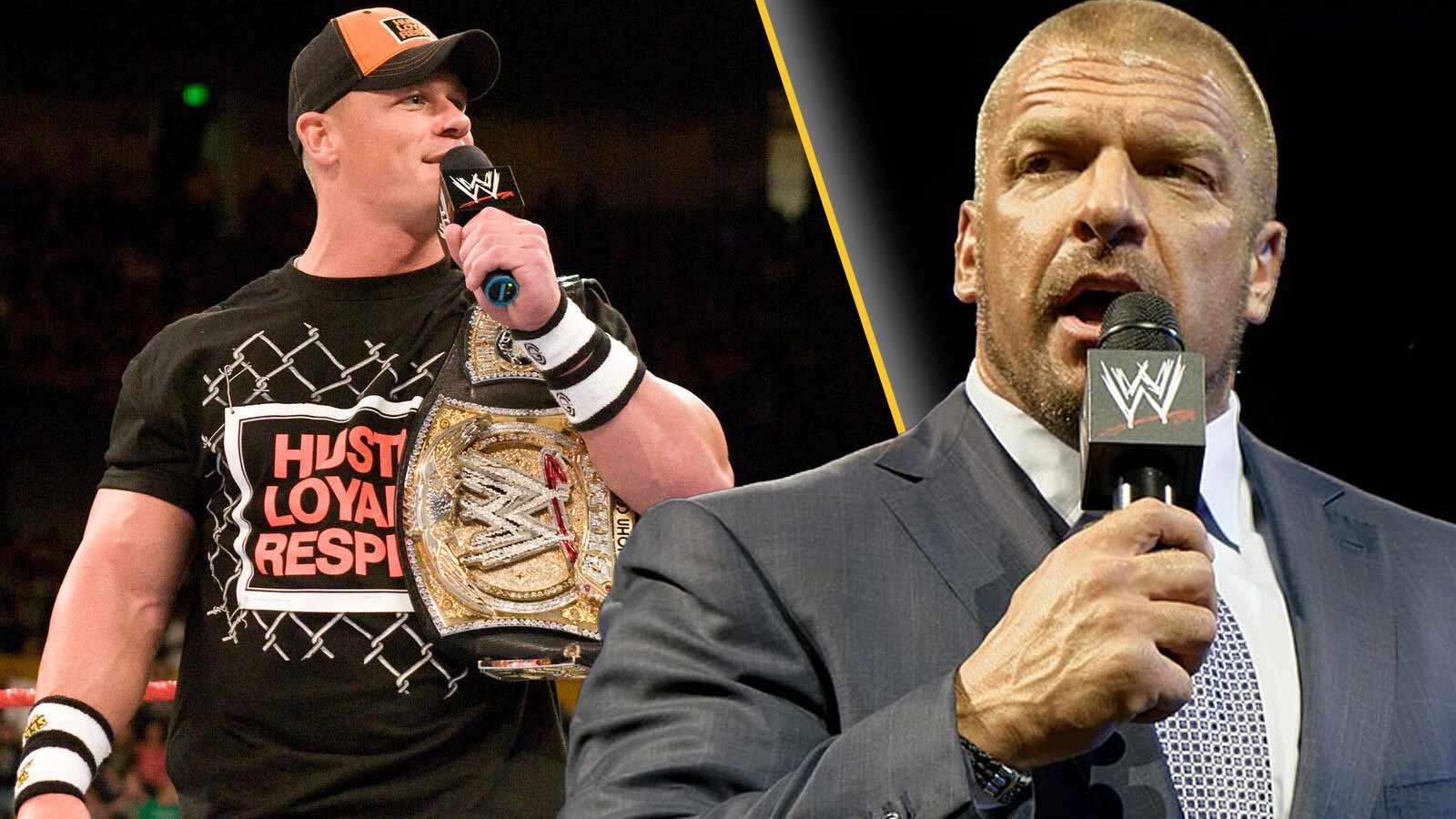 John Cena Embraces Triple H Backstage as He Announces His WWE Retirement at MITB 2024