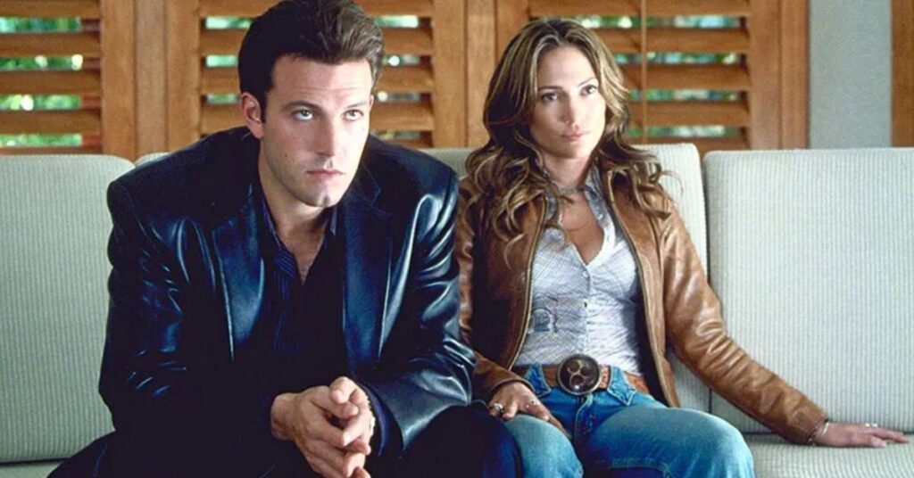 Jennifer Lopez and Ben Affleck in Jersey Girl