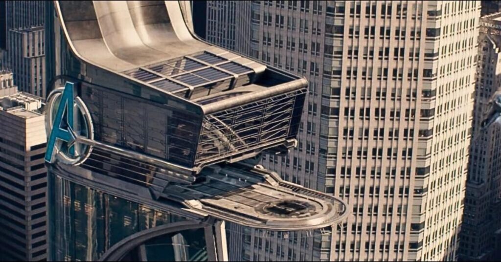 Avengers Tower in Age of Ultron