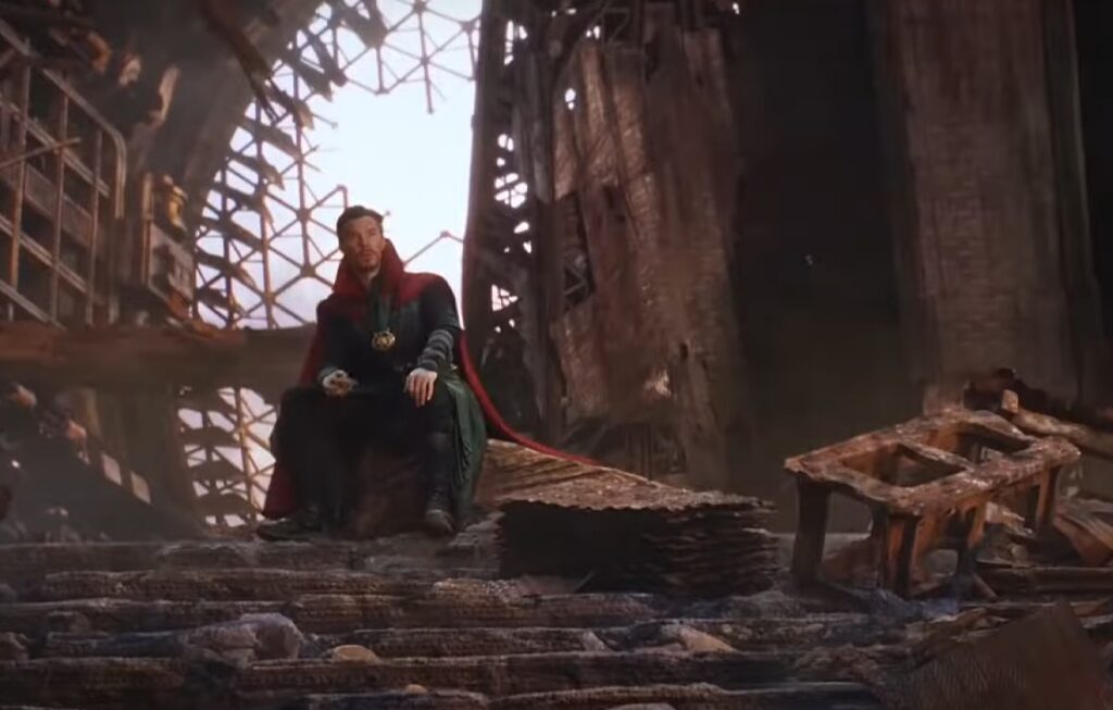 Dr Strange in Avengers: Infinity War