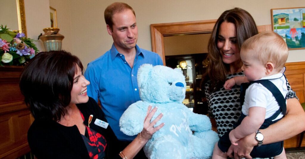 Prince William, Kate Middleton and Prince George