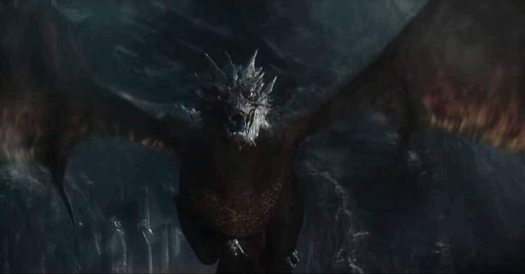 Smaug in The Hobbit