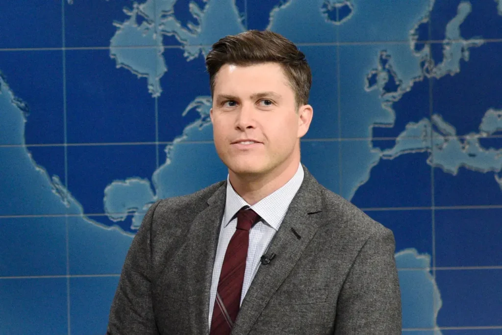 Colin Jost on SNL (Credits: YouTube/Saturday Night Live)