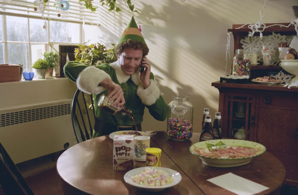 A still from Elf