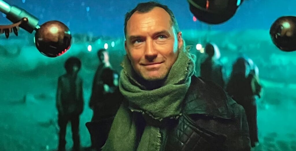 Jude Law in a still from Star Wars: Skeleton Crew