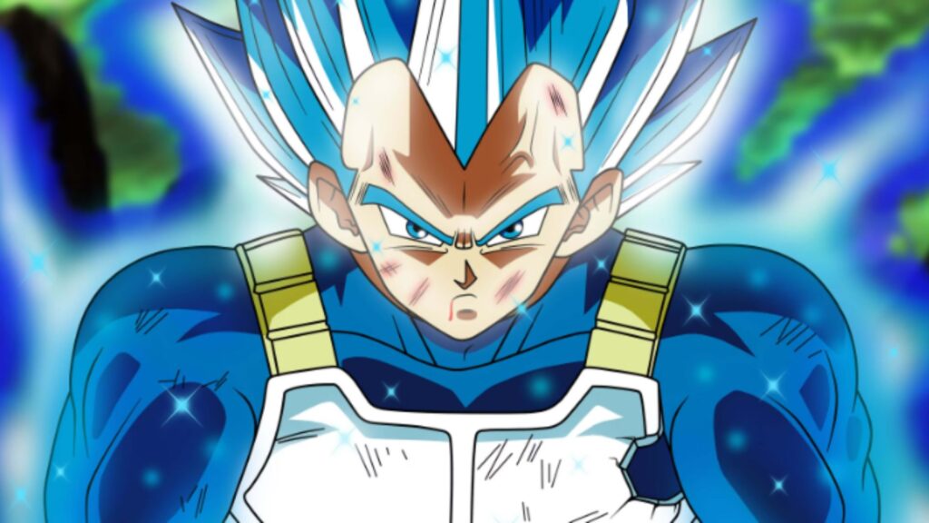 Vegeta in Dragon Ball Super (Via. Toei Animation)