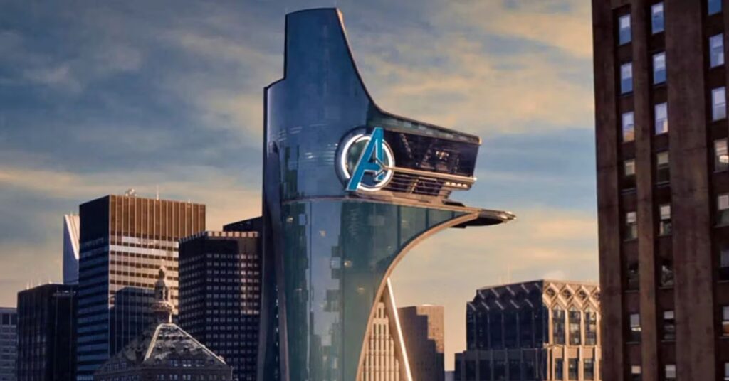 Avengers Tower in Age of Ultron