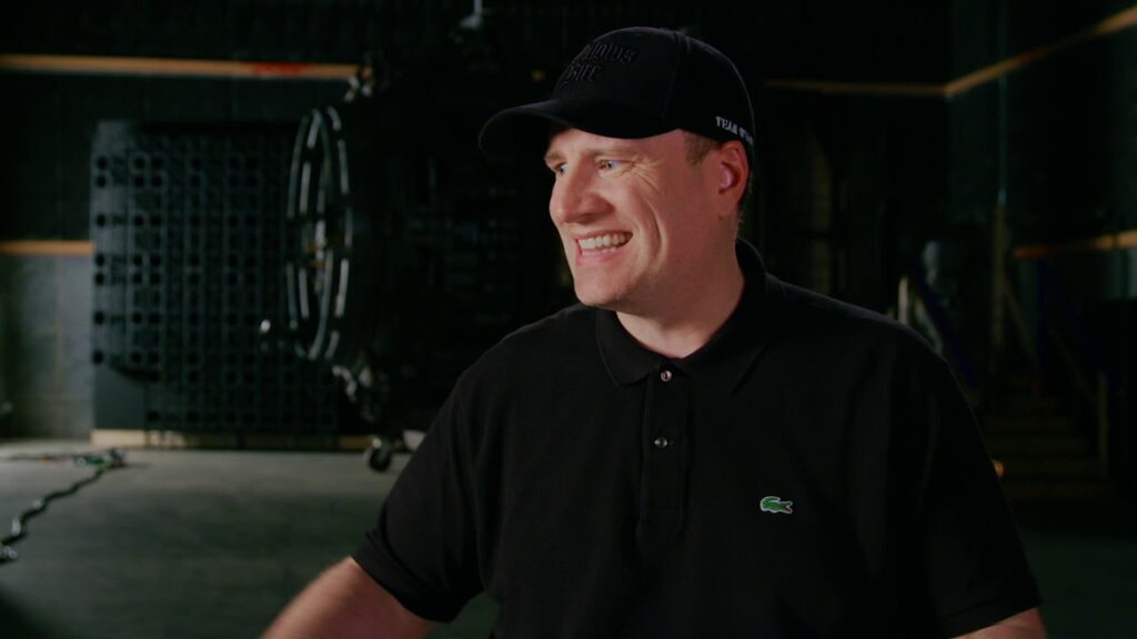 Marvel Studios President Kevin Feige in an interview with ScreenSlam (Credits: YouTube/ScreenSlam)