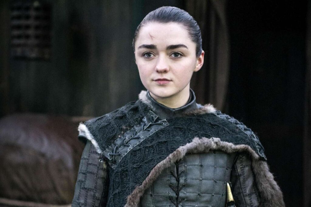 Maisie Williams in a still from Game of Thrones 