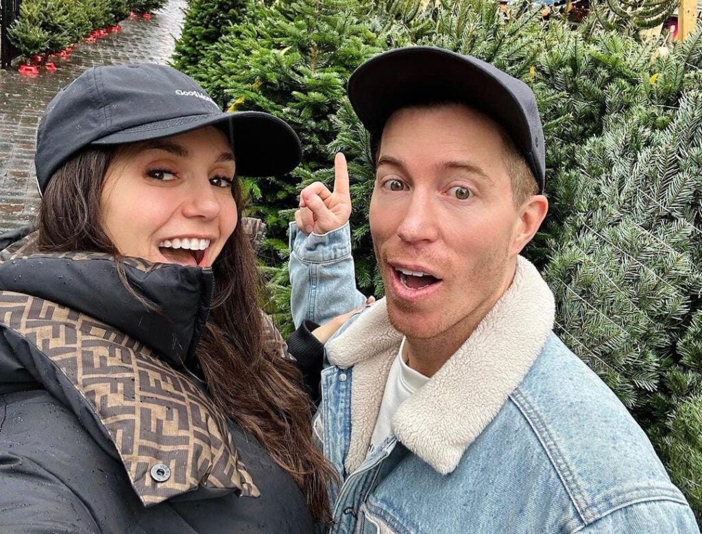 Nina Dobrev with boyfriend Shaun White