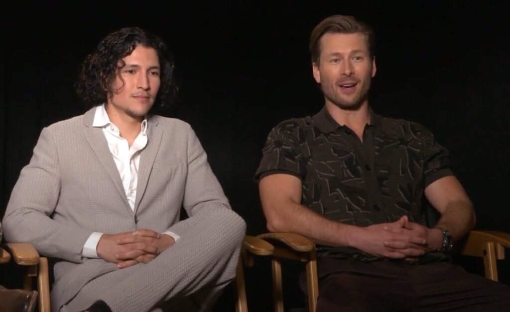 Danny Ramirez and Glen Powell | Source: Screen Rant Plus on YouTube