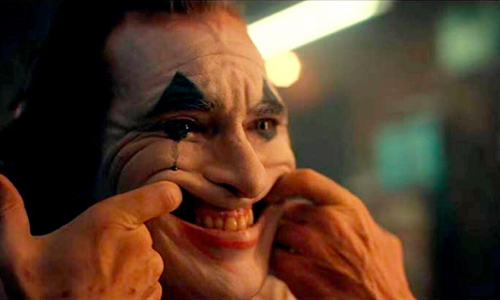 Joaquin Phoenix as Joker in the first film