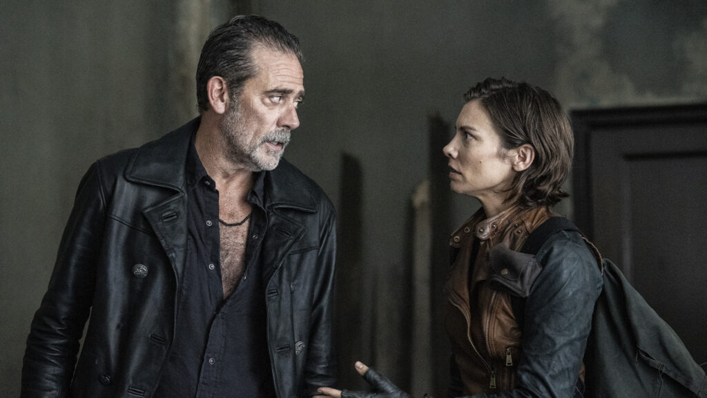 Negan and Maggie