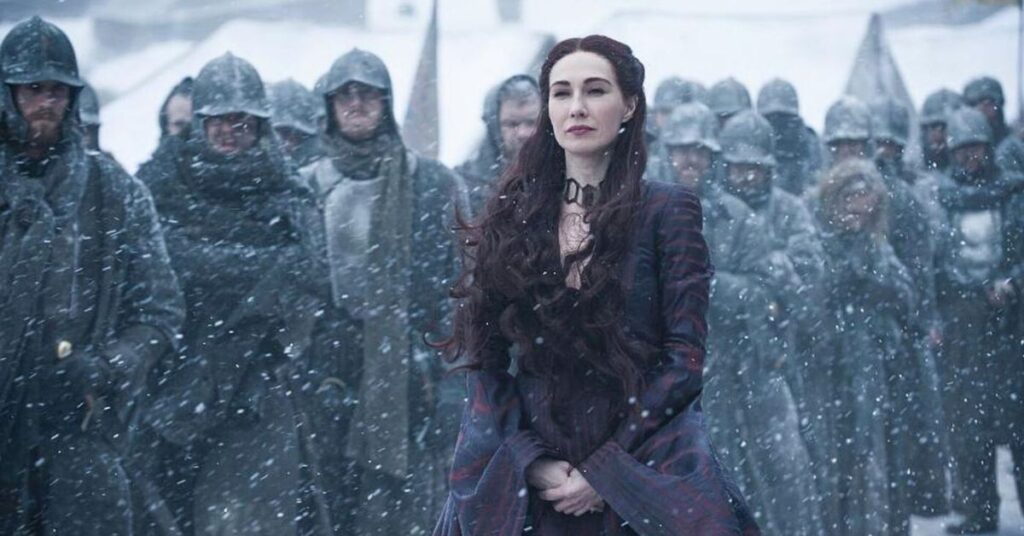 Carice van Houten in Game of Thrones