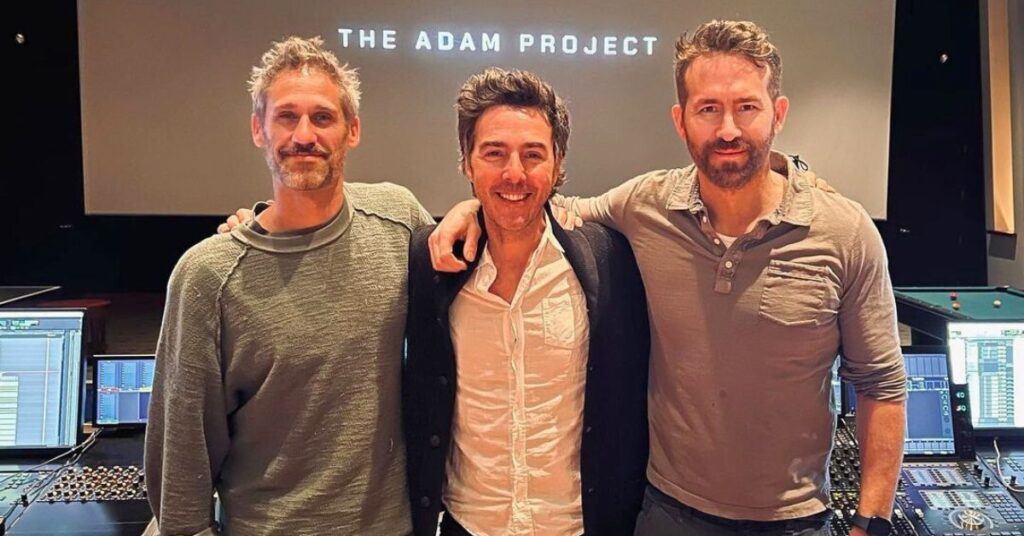 Rob Simonsen, Shawn Levy and Ryan Reynolds