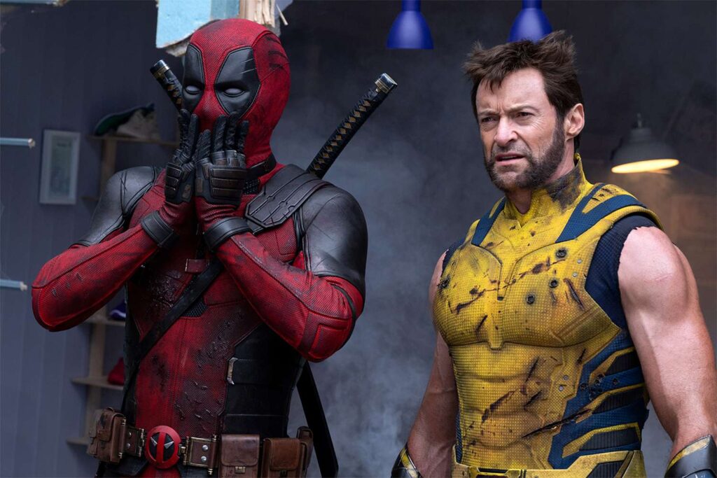 Ryan Reynolds and Hugh Jackman in Deadpool & Wolverine