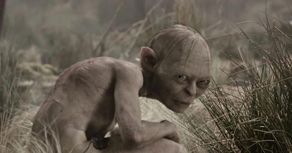 Gollum in The Lord of the Rings