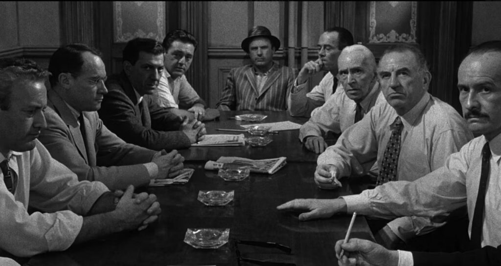 A still from 12 Angry Men