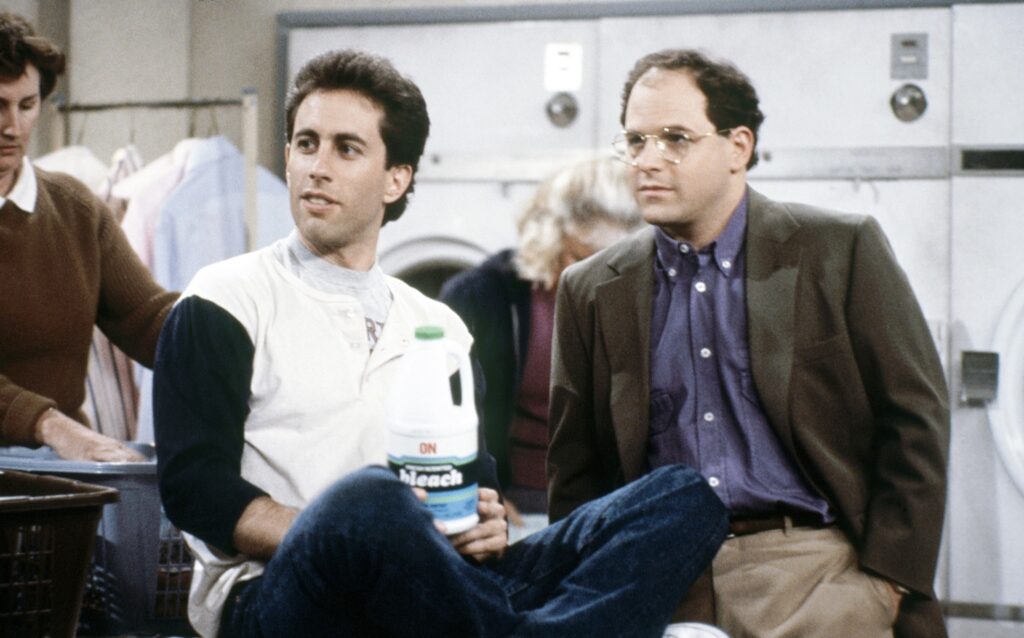  Jerry Seinfeld  and Jason Alexander