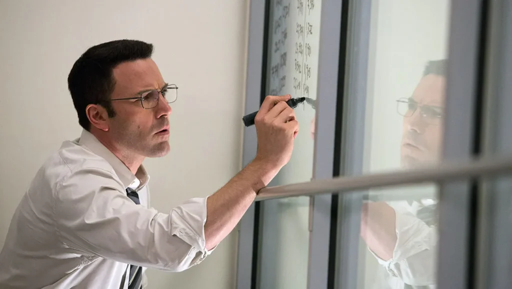 Ben Affleck in a still from The Accountant