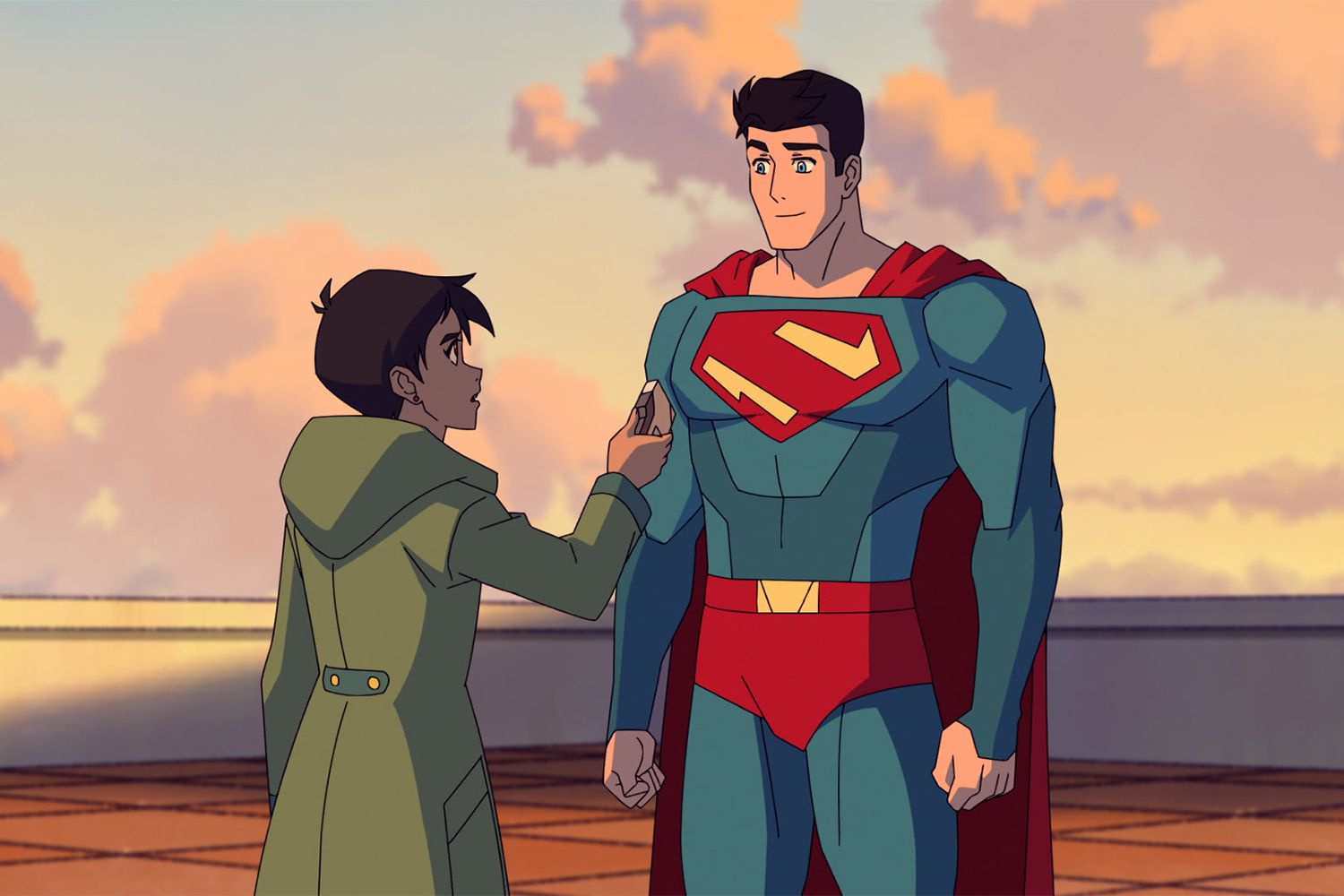 A still from My Adventures With Superman