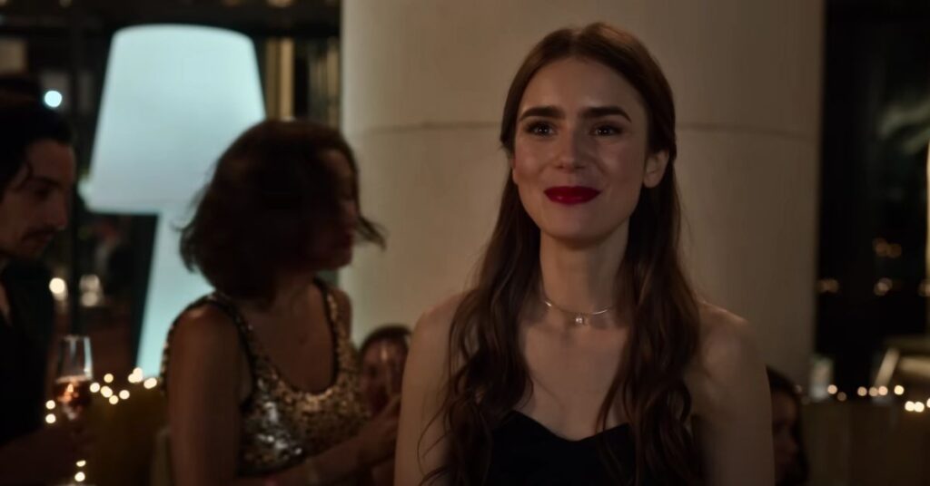 Lily Collins in Emily in Paris