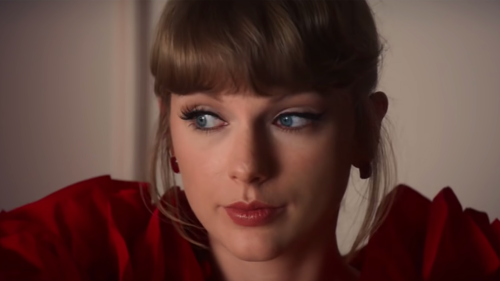 Taylor Swift in I Bet You Think About Me 