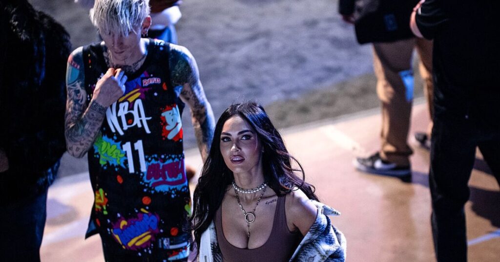 Machine Gun Kelly and Megan Fox