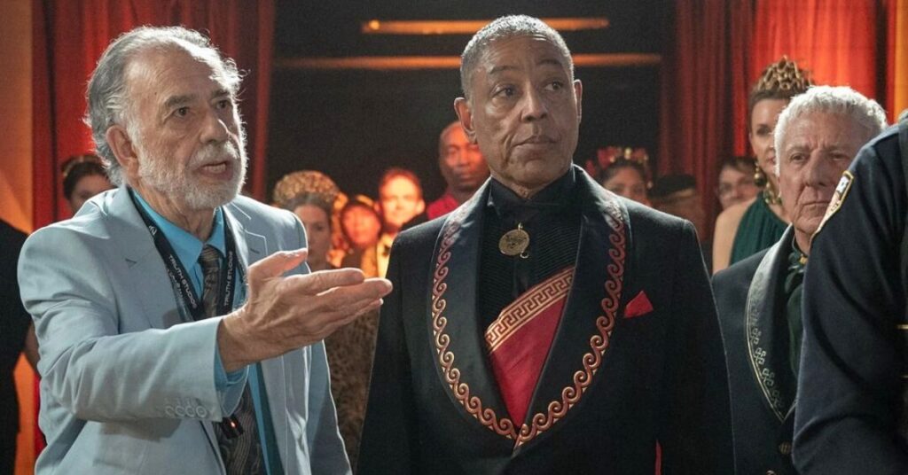 Francis Ford Coppola and Giancarlo Esposito