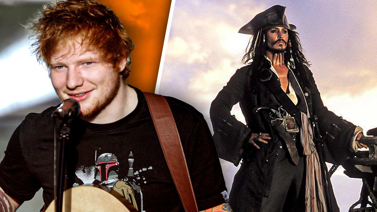 Why Fans are Ripping Ed Sheeran to Shreds for Posing With Johnny Depp in Backstage Photo