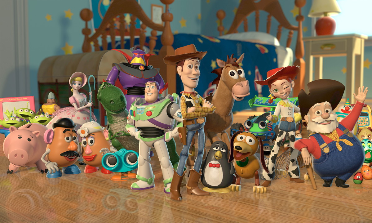 A still from Toy Story