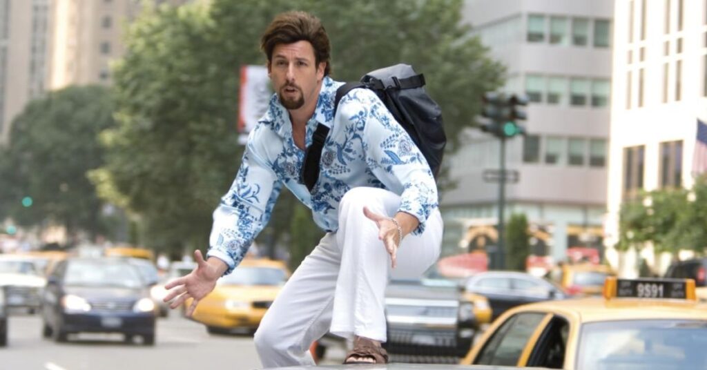 Adam Sandler in You Don't Mess with the Zohan