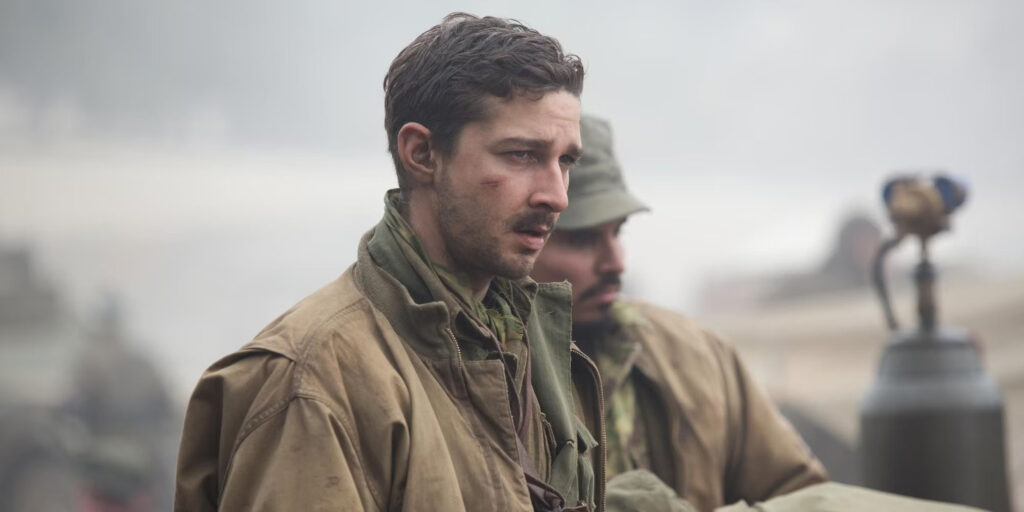 Shia LaBeouf in Fury 