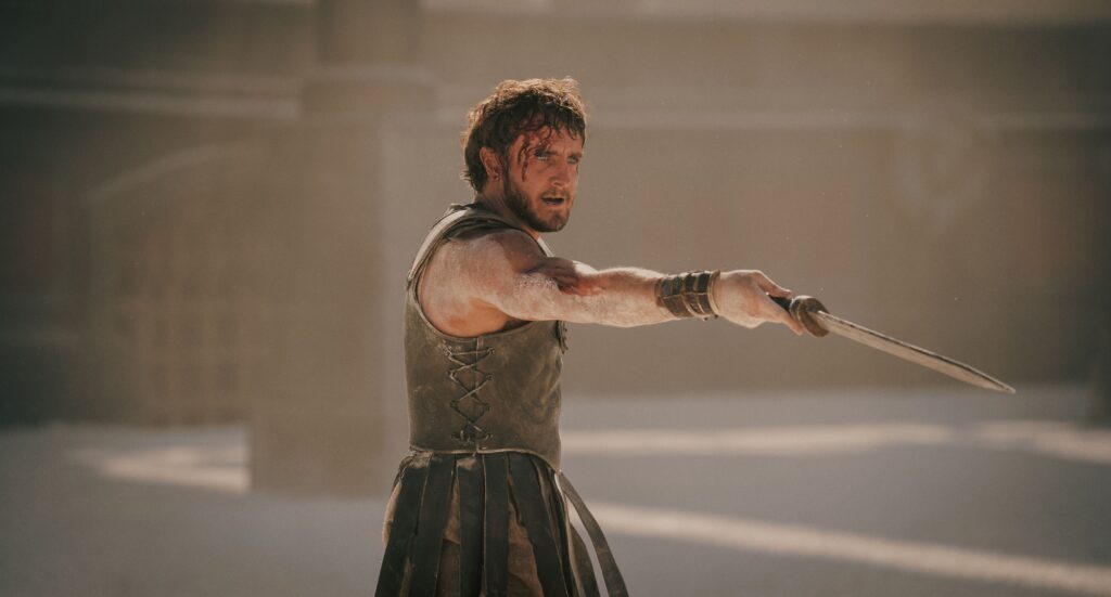 Paul Mescal in Gladiator 2