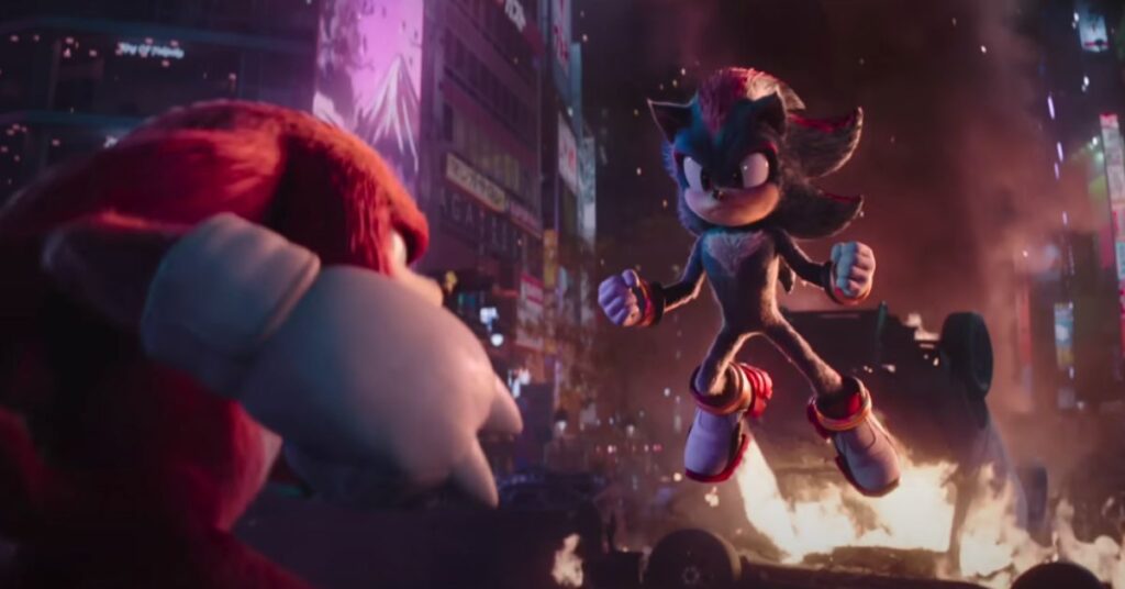 Keanu Reeves as Shadow in Sonic the Hedgehog 3