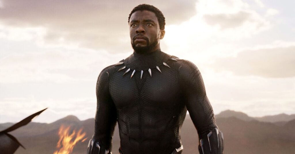 Chadwick Boseman in Black Panther