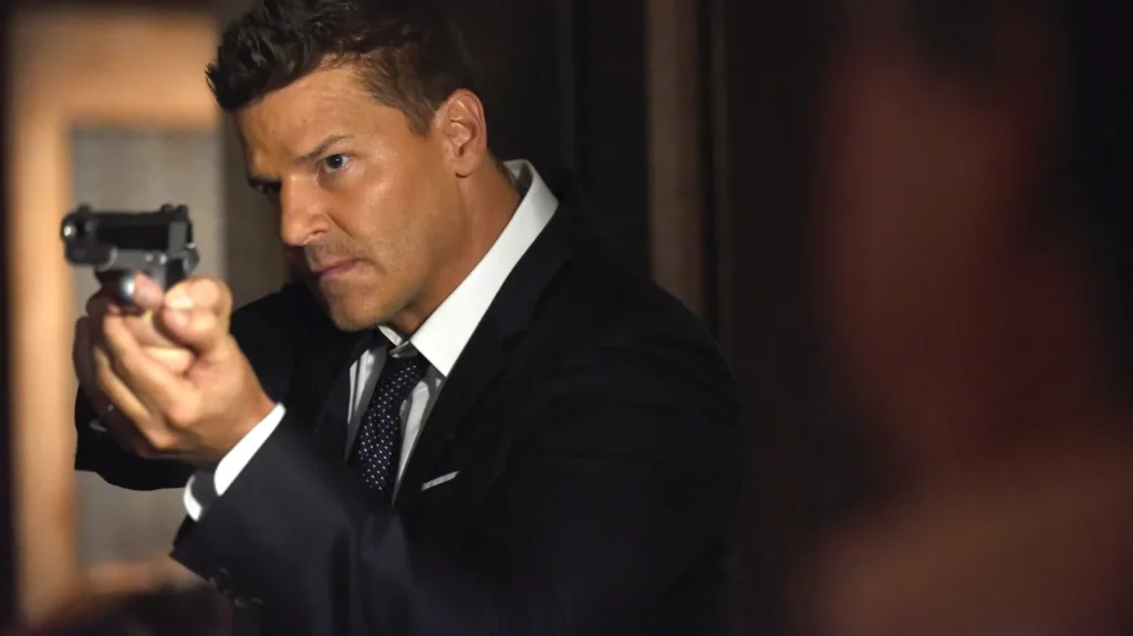 David Boreanaz in a still from Bones | Source: Hulu