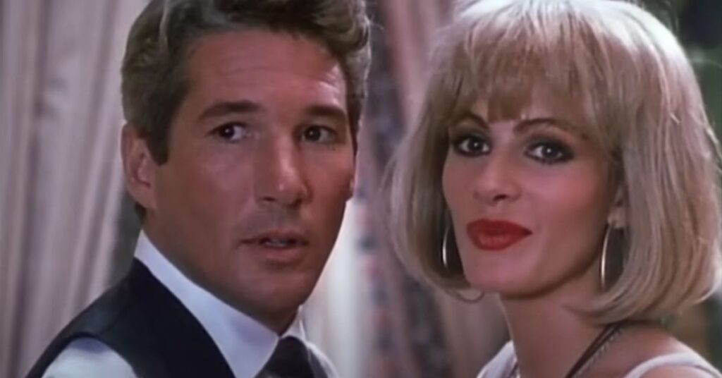 Richard Gere and Julia Roberts in Pretty Woman