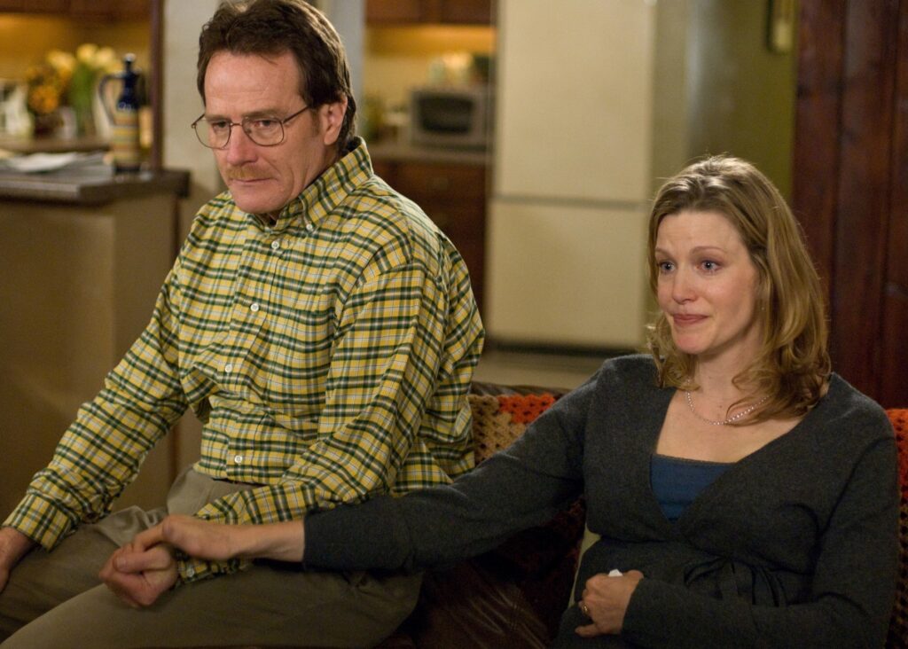 Bryan Cranston and Anna Gunn