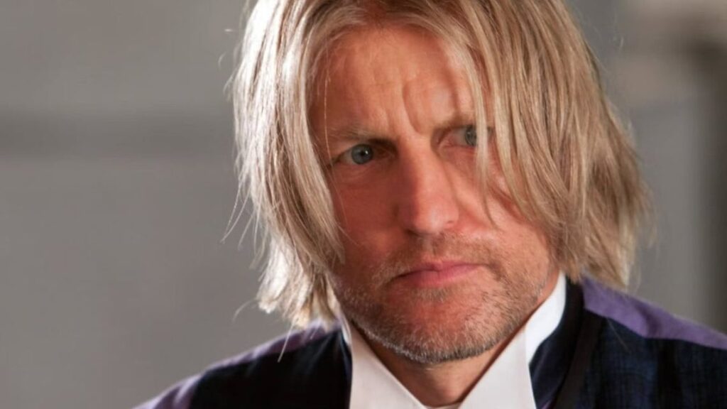 Woody Harrelson as Haymitch Abernathy in The Hunger Game