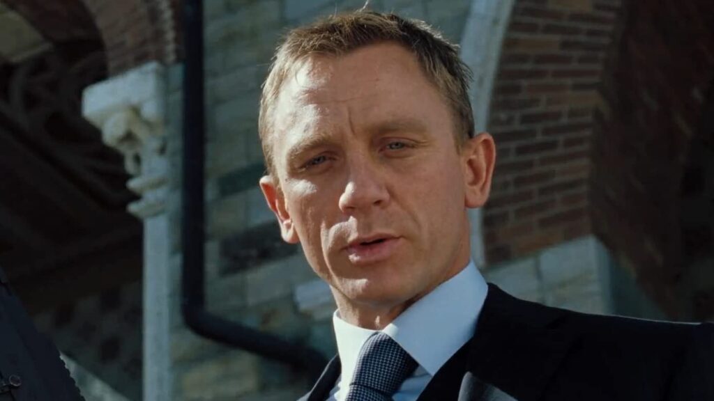 Daniel Craig in action in No Time to Die