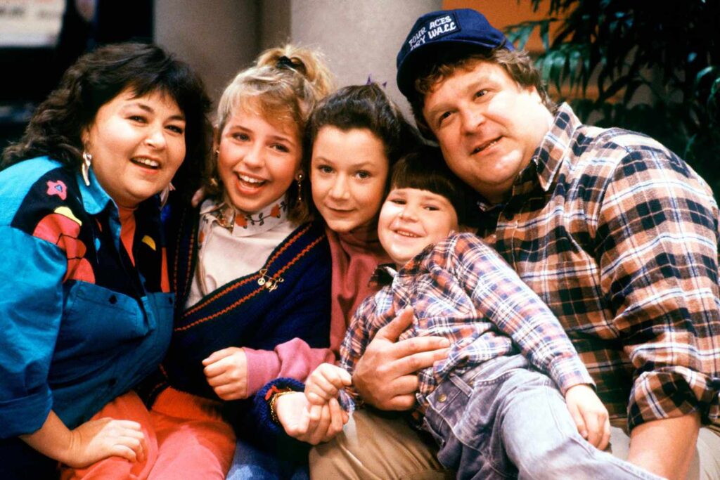 A still from Roseanne